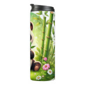 Schattige Bamboo Forest Design - Schattige Panda C Thermosbeker (Geroteerd rechts)