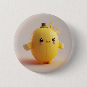 Schattige Banaan Baby Ronde Button 5,7 Cm