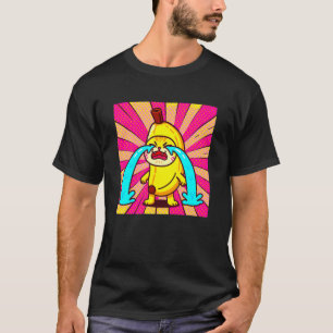 Schattige Banaan Kat Gelukkige Bananacat Meme Kitt T-shirt