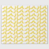 Schattige Bananenpatroon Verpakkingsdocument Cadeaupapier (Vlak)