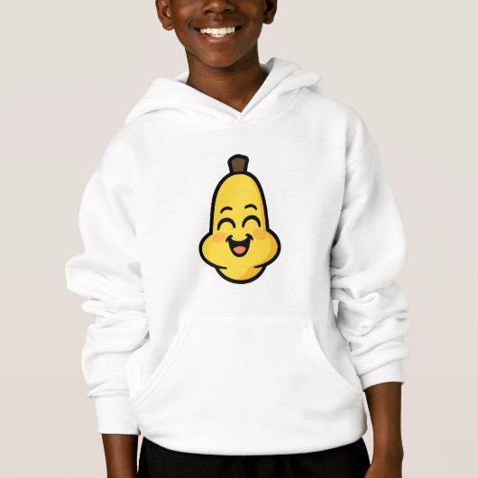 Schattige Banini Banaan Kawaii Karakter Kunst (Voorkant)