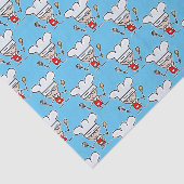 Schattige banketbakker cartoon geschenkpapier tissuepapier (Detail)