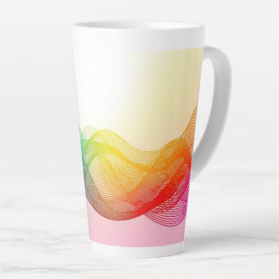 Schattige Barista Obsessief Koffiecafé Latte Mok