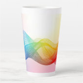 Schattige Barista Obsessief Koffiecafé Latte Mok (Voorkant)