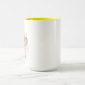 Schattige Barista Obsessief Koffiecafé Mok (Midden)