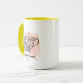 Schattige Barista Obsessief Koffiecafé Mok (Voorkant links)