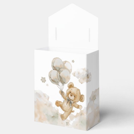 Schattige Barly Wachten Genderneutraal Baby shower Bedankdoosjes (Geopend)