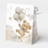 Schattige Barly Wachten Genderneutraal Baby shower Bedankdoosjes (Achterkant)