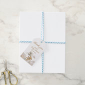Schattige Barly Wachten Neutraal Baby shower Favor Cadeaulabel (Met Touw)