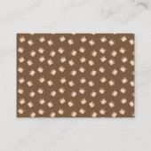 Schattige Barly Wait Teddy Bear Boeken voor Baby Informatiekaartje (Achterkant)