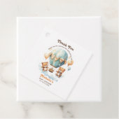 Schattige Barly Wait Twins Baby shower Dank u Bedankjes Labels (In situ)