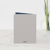 Schattige Baseball Father Son bericht toevoegen Kaart (Achterkant)