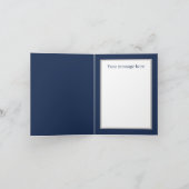 Schattige Baseball Father Son bericht toevoegen Kaart (Binnen)