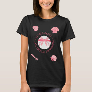  Schattige Baseball Vrouwen T-shirt