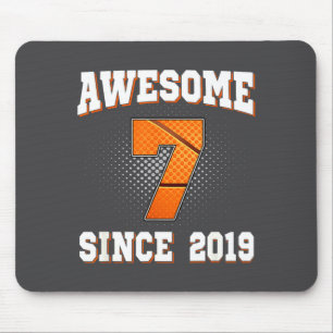 Schattige Basketbal 7e 2019 7 Oude Jaren Sinds Muismat