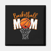 Schattige basketbal mam mama Moederdag van son dau Magneet (Voorkant)