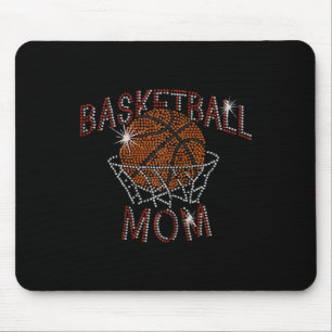 Schattige basketbal mam voor mam basketbal mam muismat