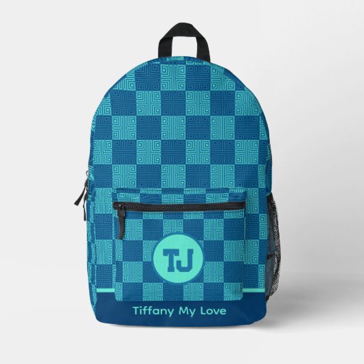 Schattige basketbal meidjes retro rugzak (Voorkant)