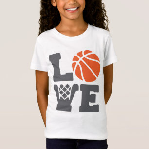 Schattige Basketbal Moeder Basketbal Speler Game T-shirt