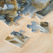 Schattige Basset Hound Puppy Legpuzzel (Zijkant)