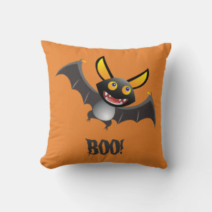 SCHATTIGE BAT BOO! Halloween-Sierkussen Kussen