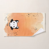 Schattige Bat Buddy - Kawaii Minimalistische Kweke Bad Handdoek (Handdoek)