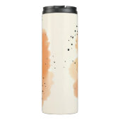 Schattige Bat Buddy - Kawaii Minimalistische Kweke Thermosbeker (Achterkant)