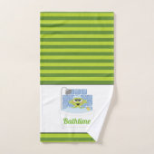 Schattige Bathtime douche kikkerlak set Bad Handdoek (Handdoek)