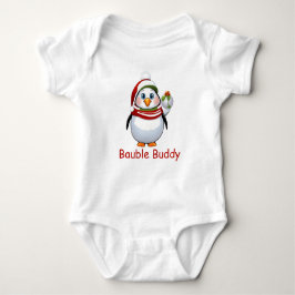 Schattige Bauble Buddy Penguin Kerstmis Romper