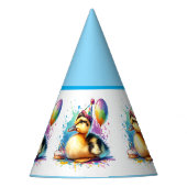 Schattige Bay Duck Party pet Feesthoedjes (Voorkant)