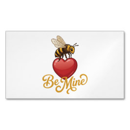 Schattige Be Mine Honingraat Magnetisch Visitekaartje