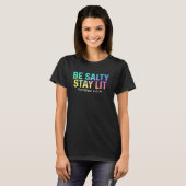 Schattige Be Salty Stay Lit Matthew 513-15 Christe T-shirt (Voorkant volledig)