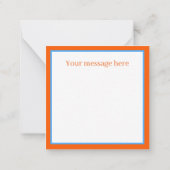 Schattige Beach zee Turtle Bericht toevoegen Notitiekaartje (Achterkant)