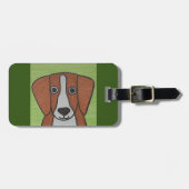 Schattige Beagle Bagagelabel (Voorkant horizontaal)