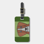 Schattige Beagle Bagagelabel (Voorkant verticaal)