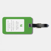 Schattige Beagle Bagagelabel (Achterkant horizontaal)