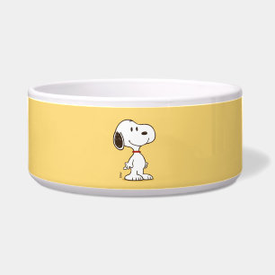 Schattige Beagle Cartoon Karakter Illustratie Voerbakje