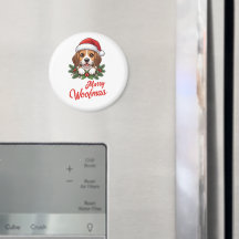 Schattige Beagle Kerstcadeau Grappige Hondenliefhe