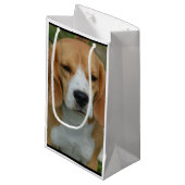 Schattige beagle klein cadeauzakje (Voorkant Gekanteld)