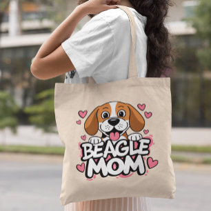 Schattige Beagle Moeder Hond Liefhebber Cadeaus Ca Tote Bag