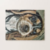Schattige beagle Puppy Legpuzzel (Horizontaal)
