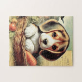 Schattige Beagle Puppy Legpuzzel (Horizontaal)