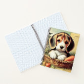  Schattige Beagle Puppy Notitieboek (Binnen)