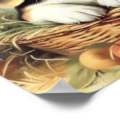 Schattige Beagle Puppy Poster (Hoek)