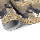 Schattige Beagle Puppy Snoopy Cadeaupapier (Rol Hoek)