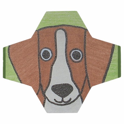 Schattige Beagle Voetbal (Enkel)