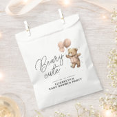 Schattige Beary Sweet Baby shower Party Dank u Bedankzakje (Geknipt)