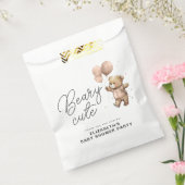 Schattige Beary Sweet Baby shower Party Dank u Bedankzakje (Gezegeld)