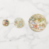 Schattige Beatrix Potter Peter en Vrienden Confetti (Voorkanten)