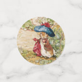 Schattige Beatrix Potter Peter en Vrienden Confetti (Kleine voorkant)